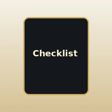Checklist